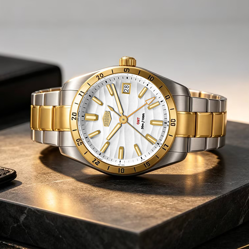 Luxury Watch Investment - Quality Original GMT Men Clock Waterproof