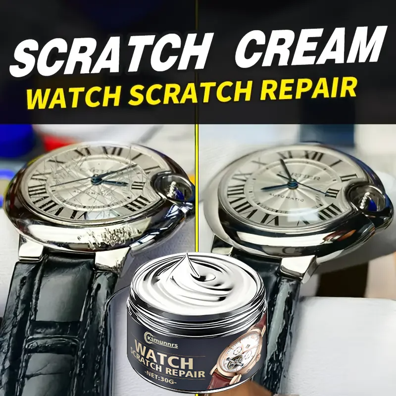 Luxury Watch Cleaning Kit - Fasilawei Watch Polishing Paste: Strap/Screen Scratch