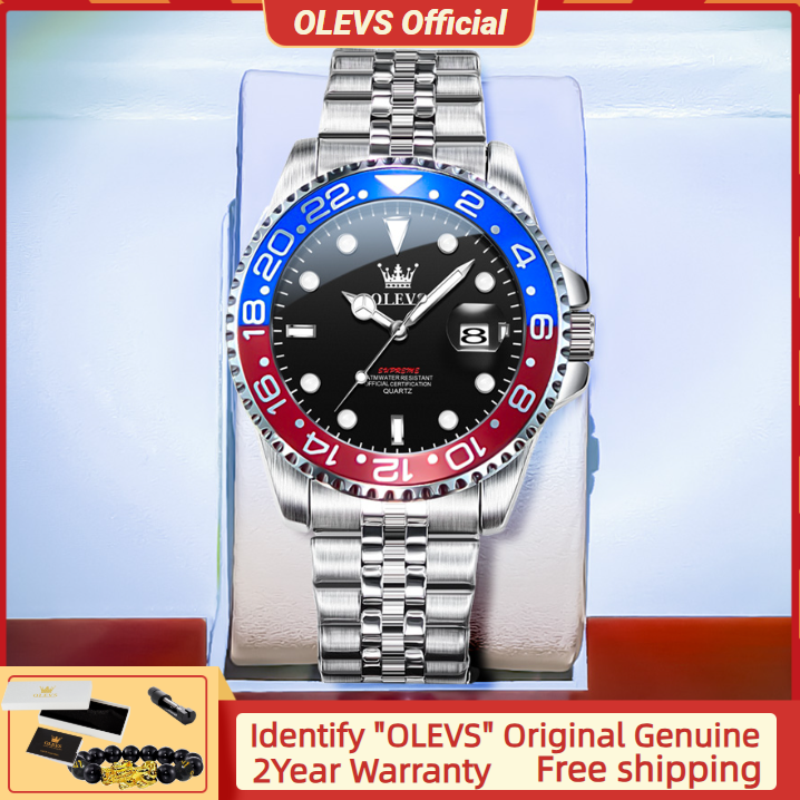 Luxury Watch For Men - OLEVS 5657 Original Brand Men's Watch
