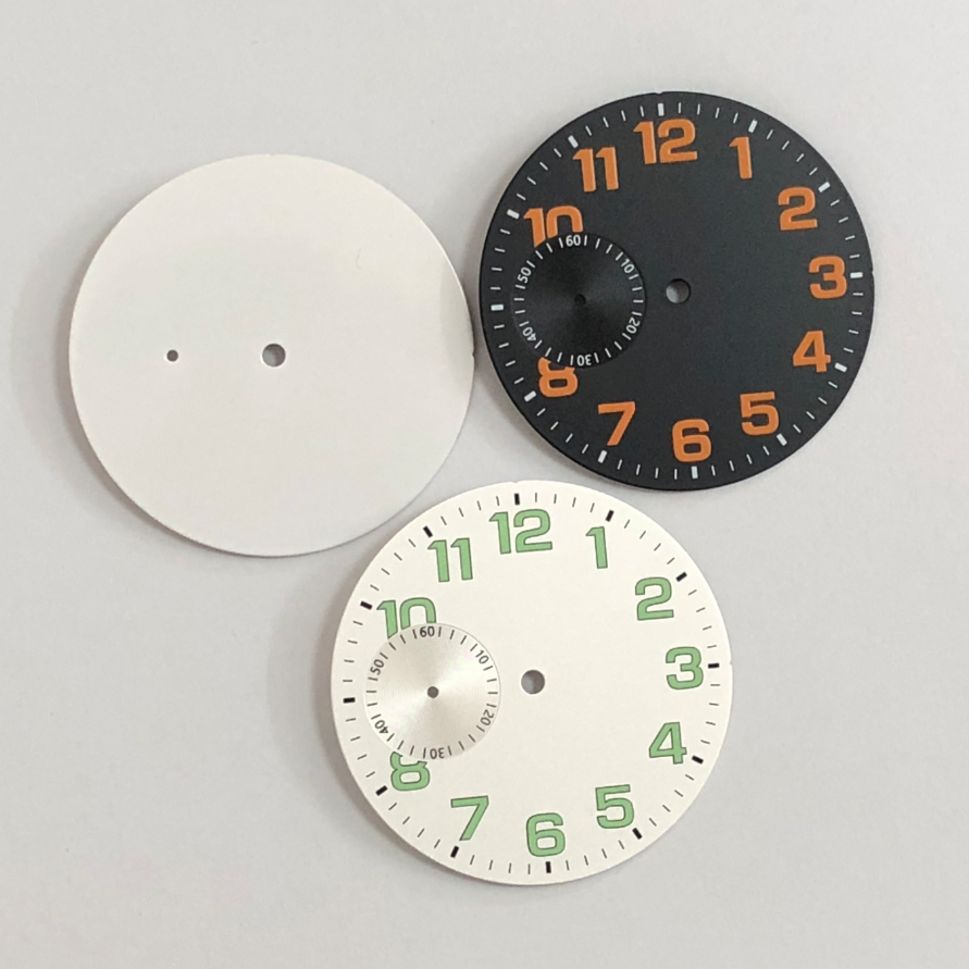Cloisonne Enamel Dial - 41mm Big 6497 Dial Enamel White