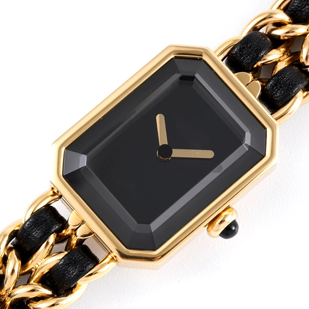 Luxury Watch With Leather Strap - New Original Womens Quartz Watches Simple