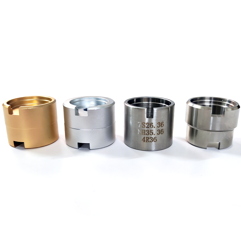 Luxury Watch Cleaning Kit - Universal Watch Movement Holder Double-Sided Aluminum