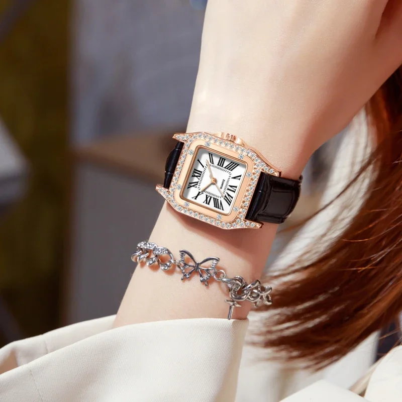 Luxury Watch Square - Square Dial Women's Watch Quartz Watches