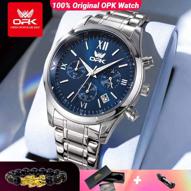 Luxury Watch For Men - OPK 6052 Mens Watch Automatic Date