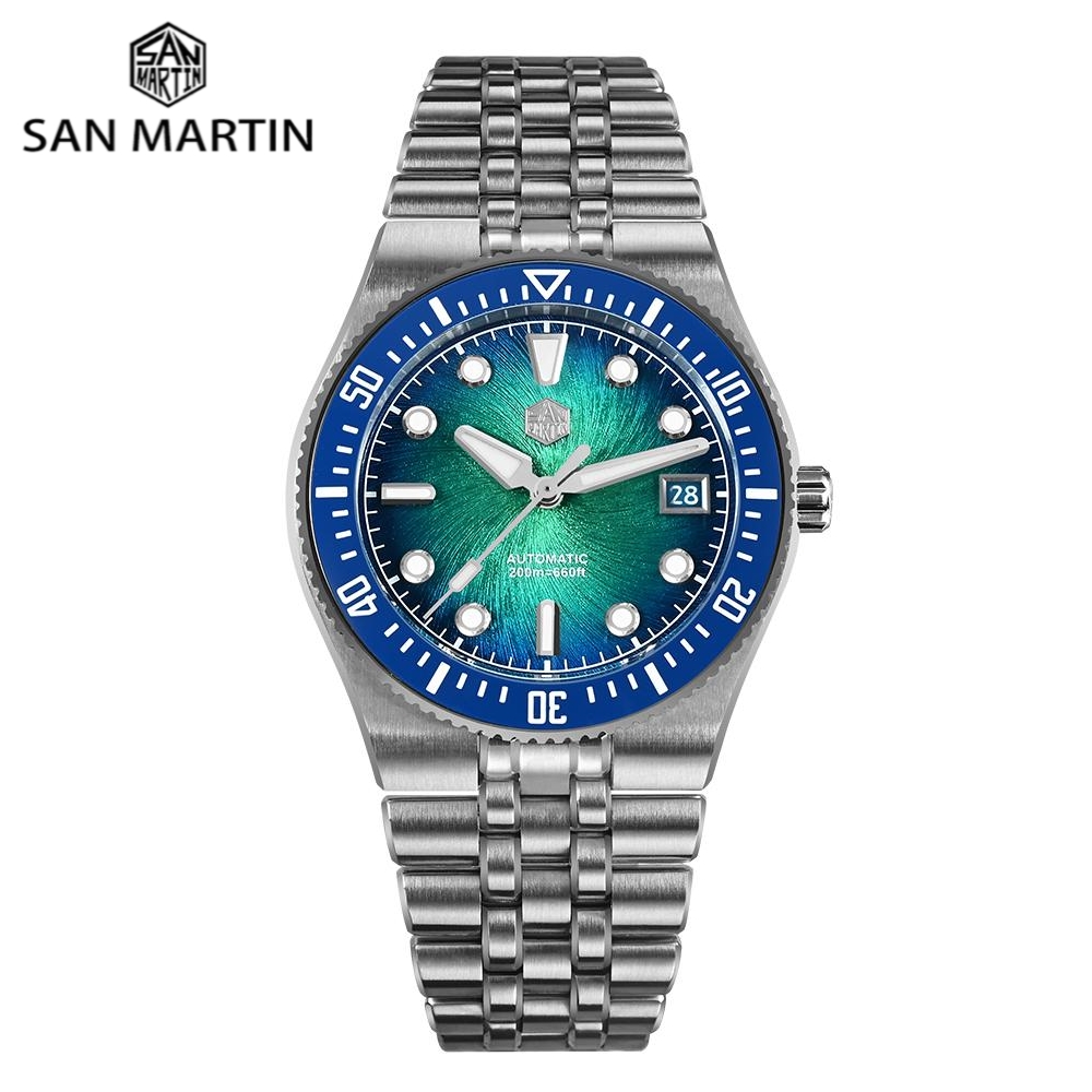 Cloisonne Enamel Dial - San Martin 40mm Miyota 9015 Enamel