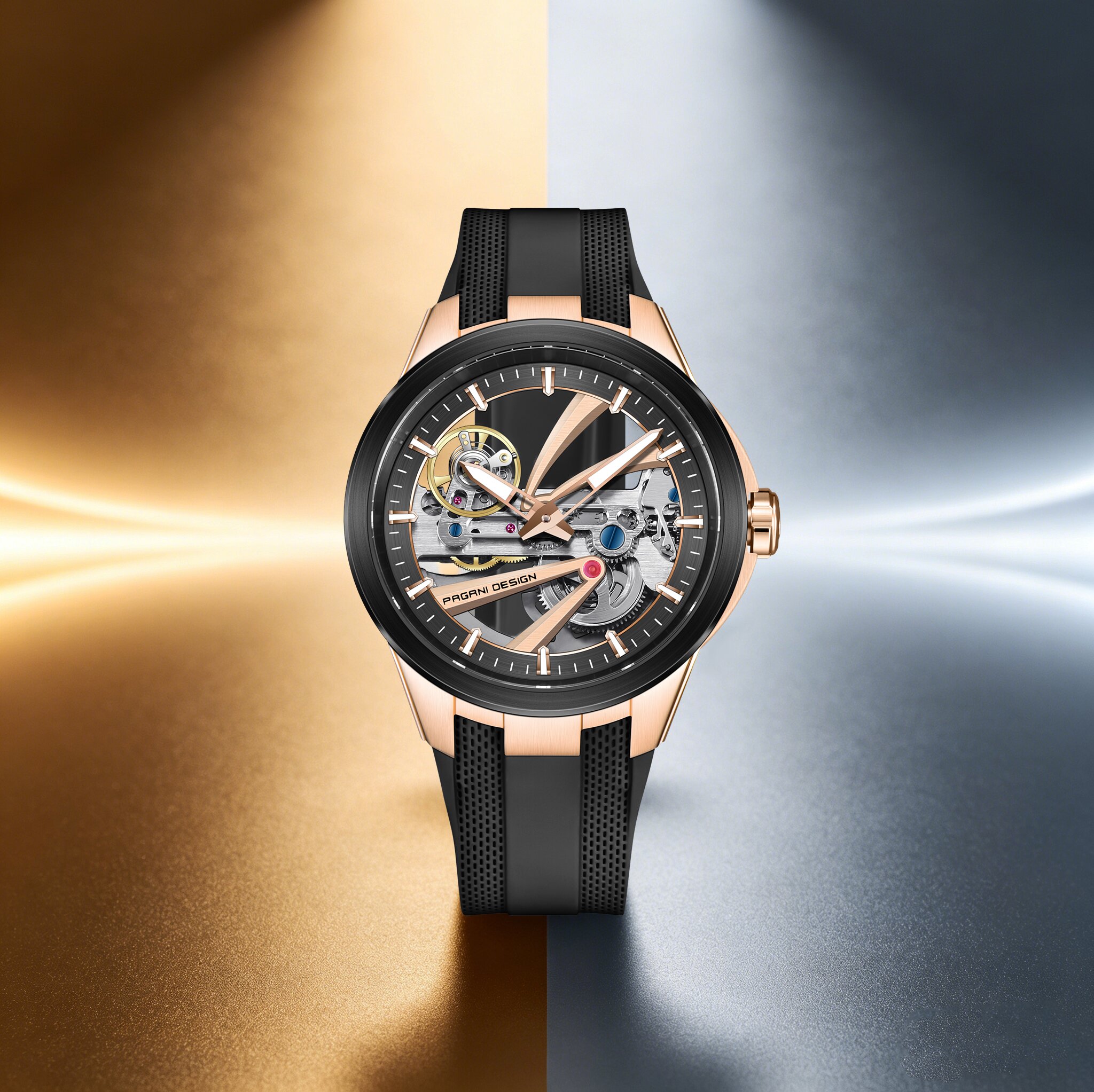 PAGANI DESIGN Extraordinary De - مراجعة Luxury Watch Gold And Black وسعره