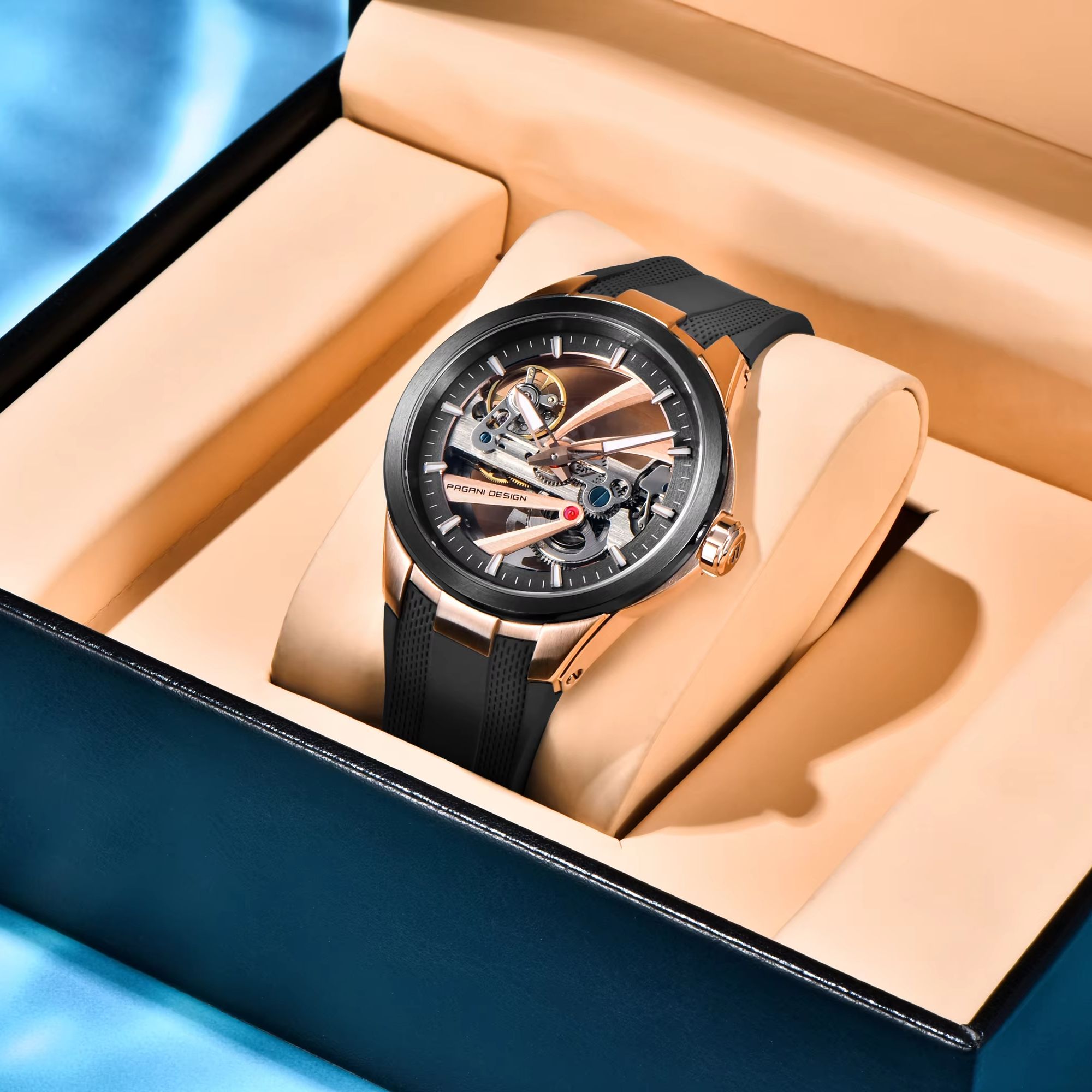 PAGANI DESIGN Extraordinary De - مراجعة Luxury Watch Gold And Black وسعره
