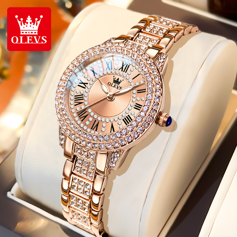 OLEVS Luxury Fashion ladies' w - مراجعة Luxury Watch وسعره