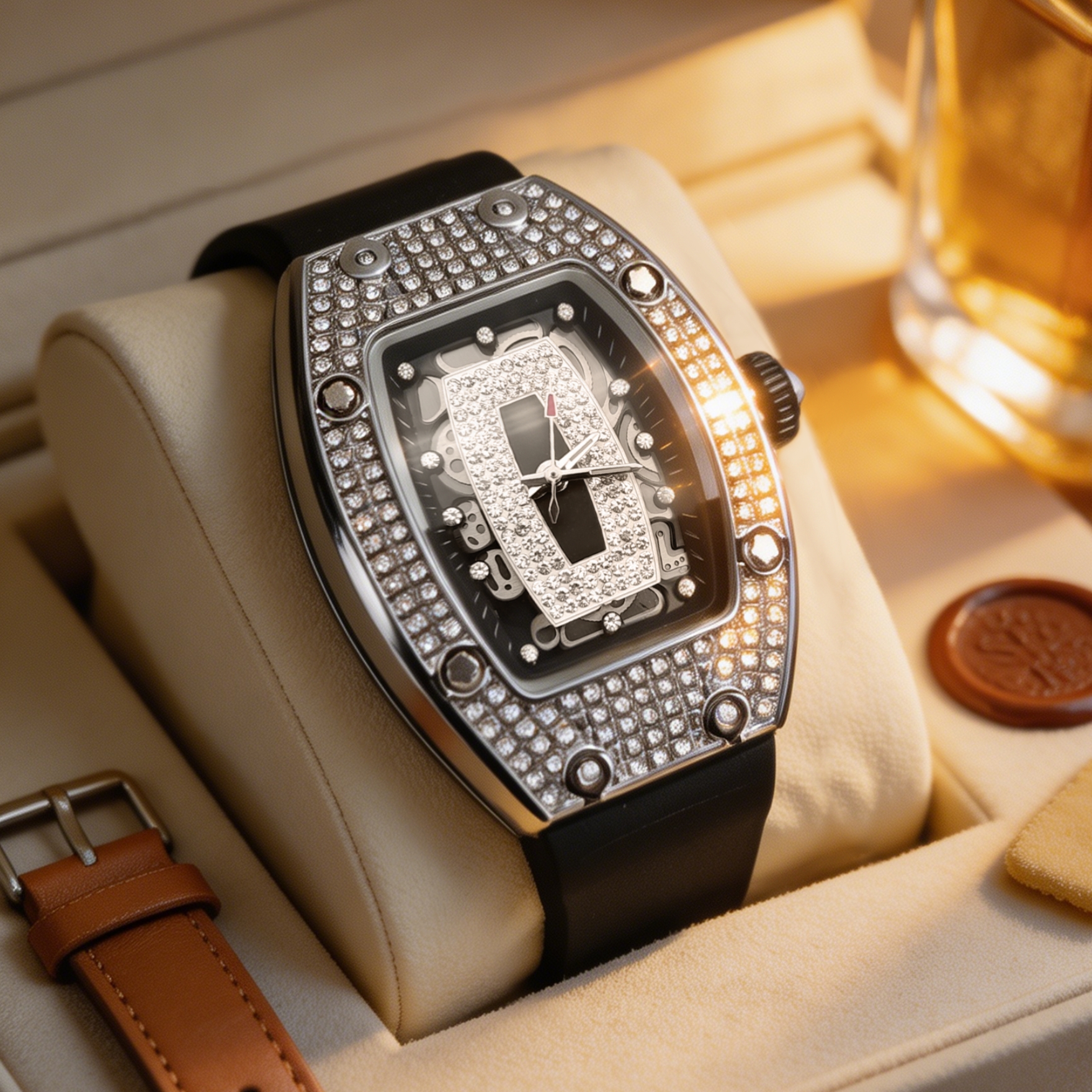Luxury Hot-Selling Full Diamon - مراجعة Luxury Watch Value وسعره