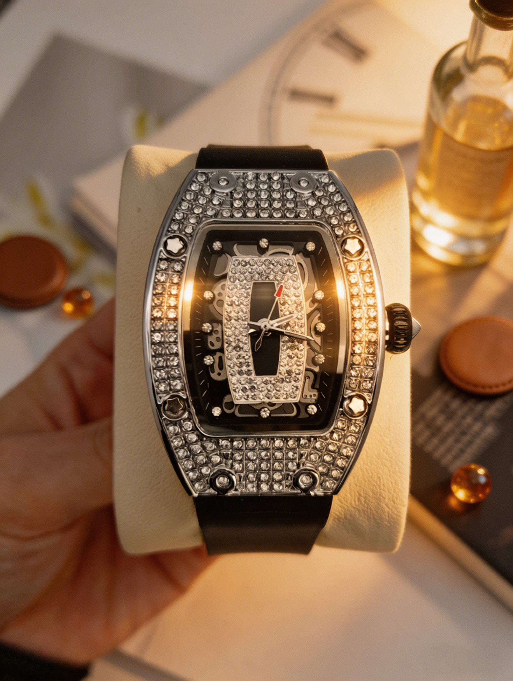 Luxury Hot-Selling Full Diamon - مراجعة Luxury Watch Value وسعره