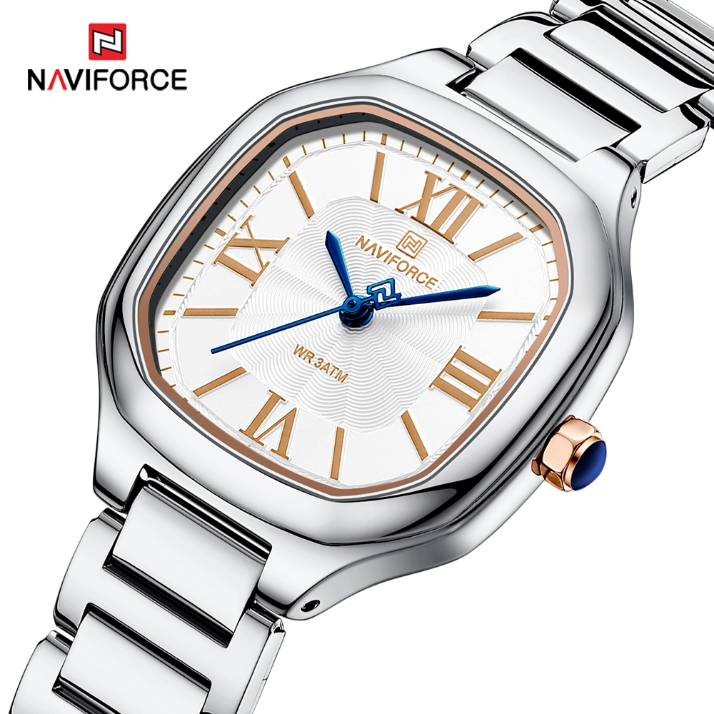 NAVIFORCE Luxury Women's Watch - مراجعة Luxury Watch Square وسعره