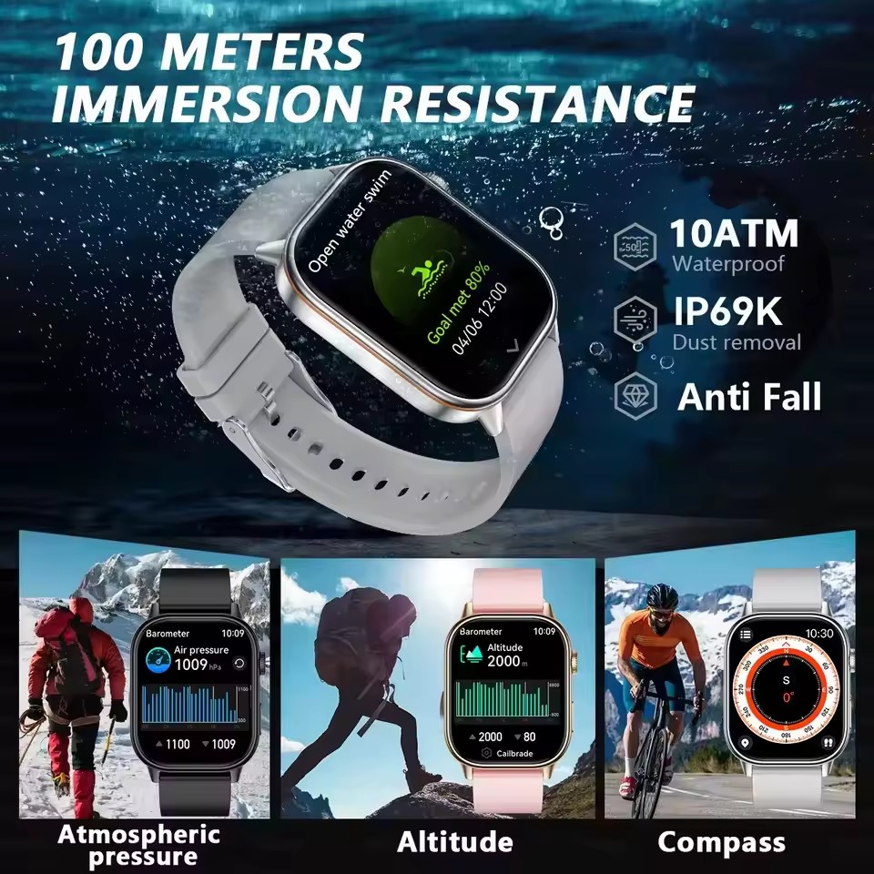 2025 New Outdoor Military GPS  - مراجعة Gmt Dual Timezone Watch وسعره