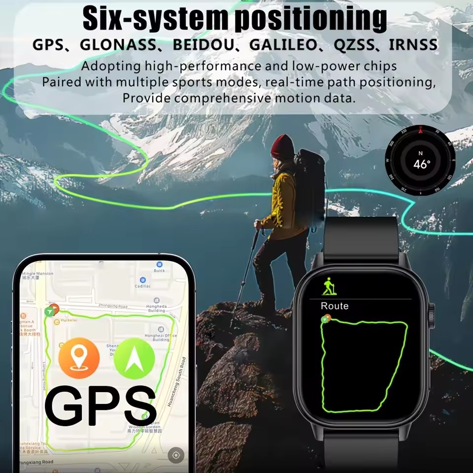 2025 New Outdoor Military GPS  - مراجعة Gmt Dual Timezone Watch وسعره