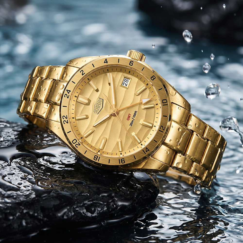 Quality Original GMT Men Clock - مراجعة Luxury Watch Investment وسعره