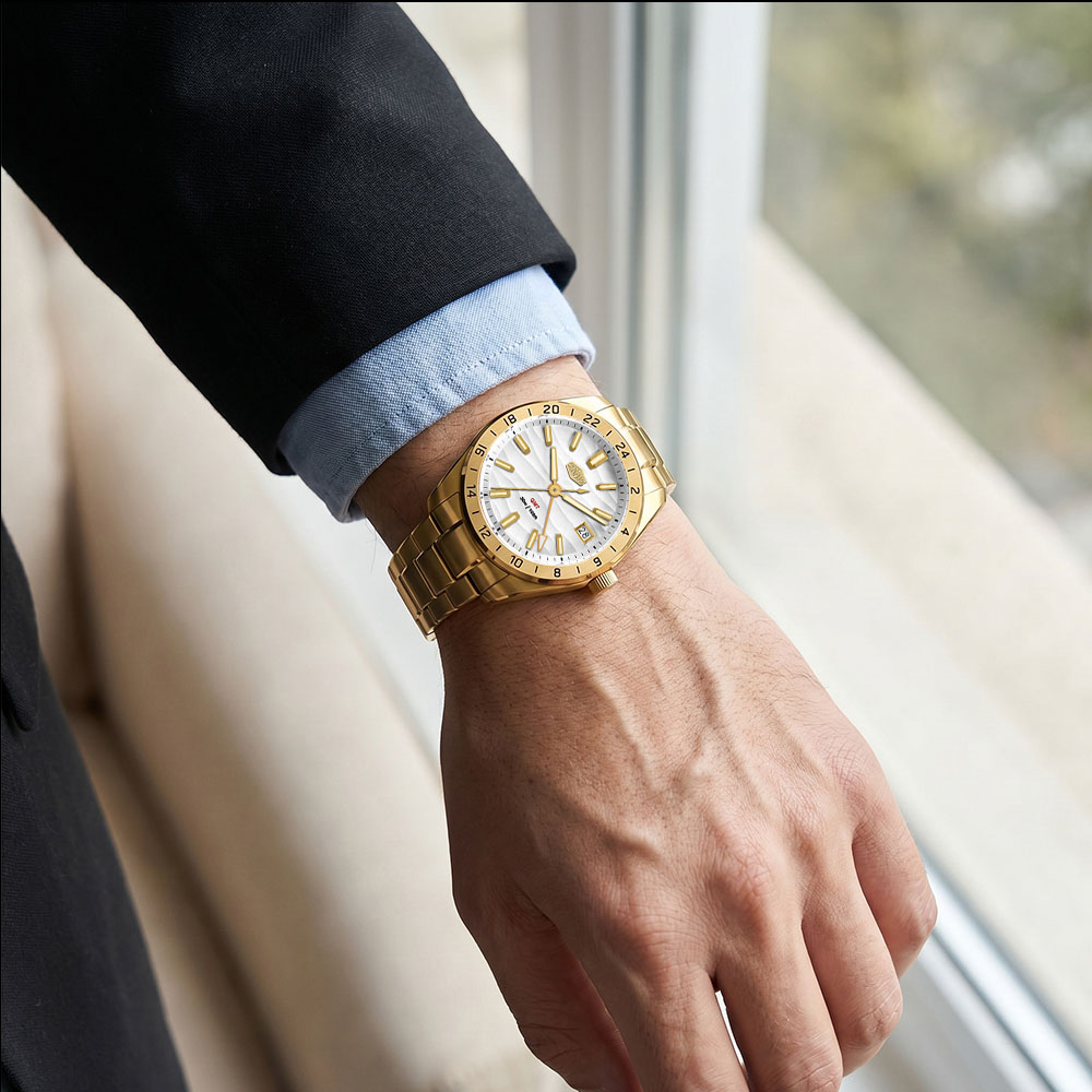 Quality Original GMT Men Clock - مراجعة Luxury Watch Investment وسعره