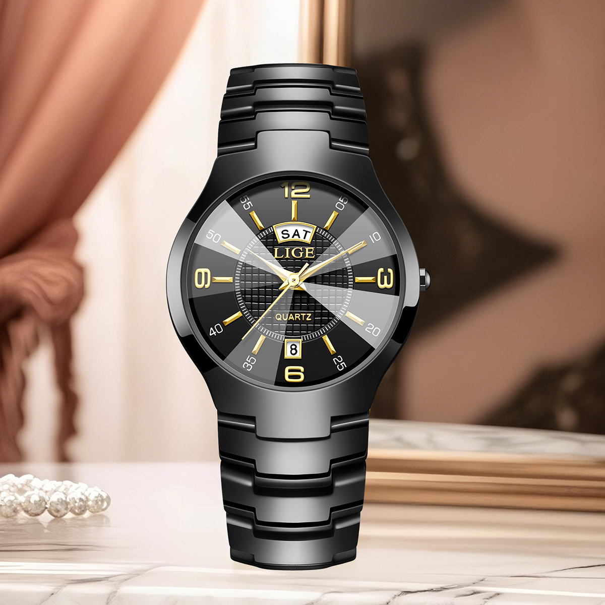 LIGE Fashion Elegant Women's W - مراجعة Luxury Women'S Watch وسعره