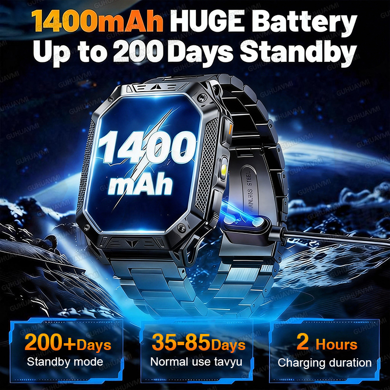 2026 Dual-band GPS Smart Watch - مراجعة Gmt Dual Timezone Watch وسعره