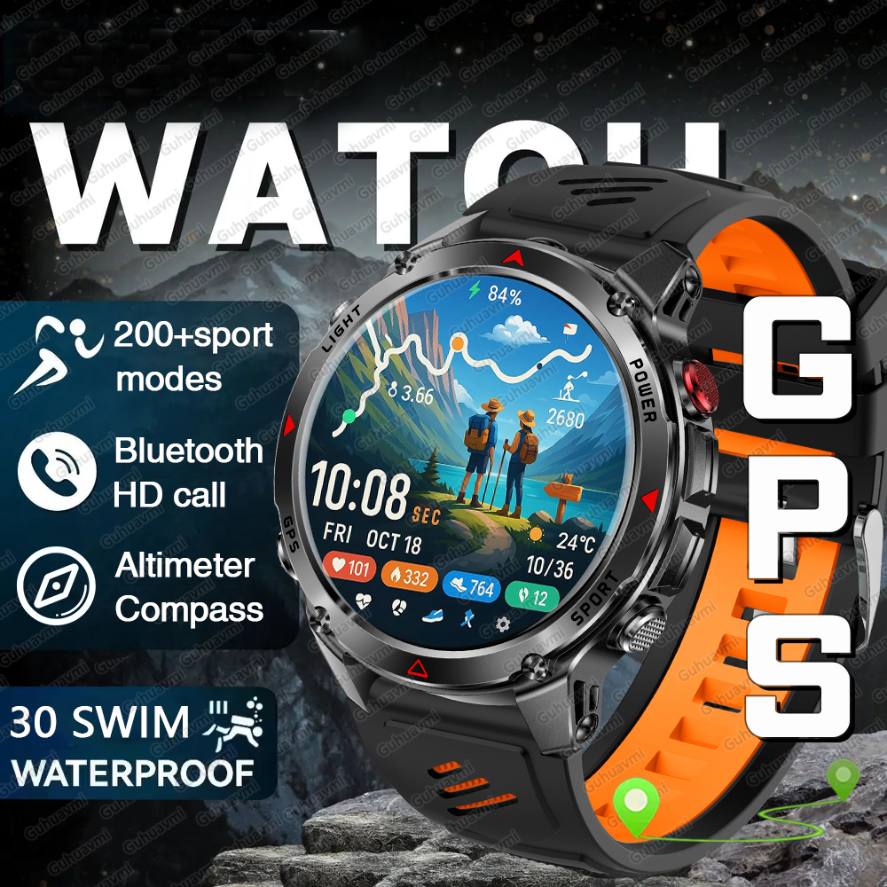 2026 New Military Grade GPS Sm - مراجعة Gmt Dual Timezone Watch وسعره