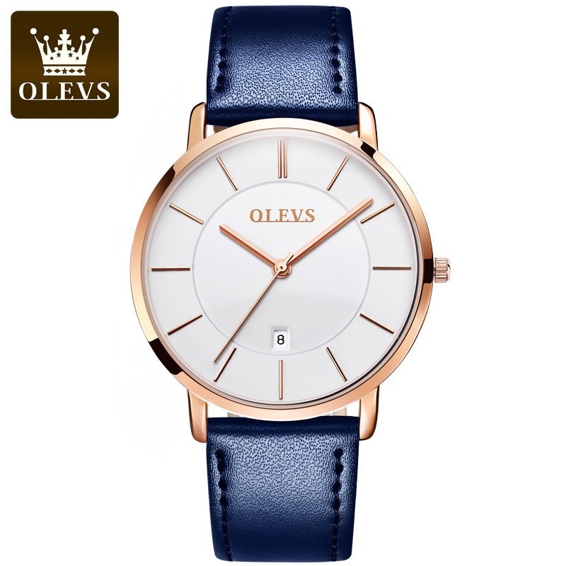 OLEVS Fashion Ultra Thin Women - مراجعة Luxury Watch With Leather Strap وسعره