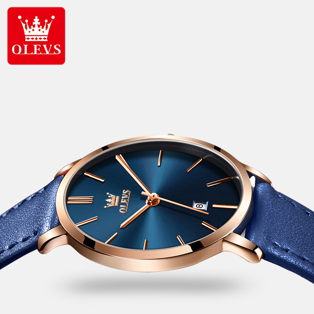 OLEVS Fashion Ultra Thin Women - مراجعة Luxury Watch With Leather Strap وسعره