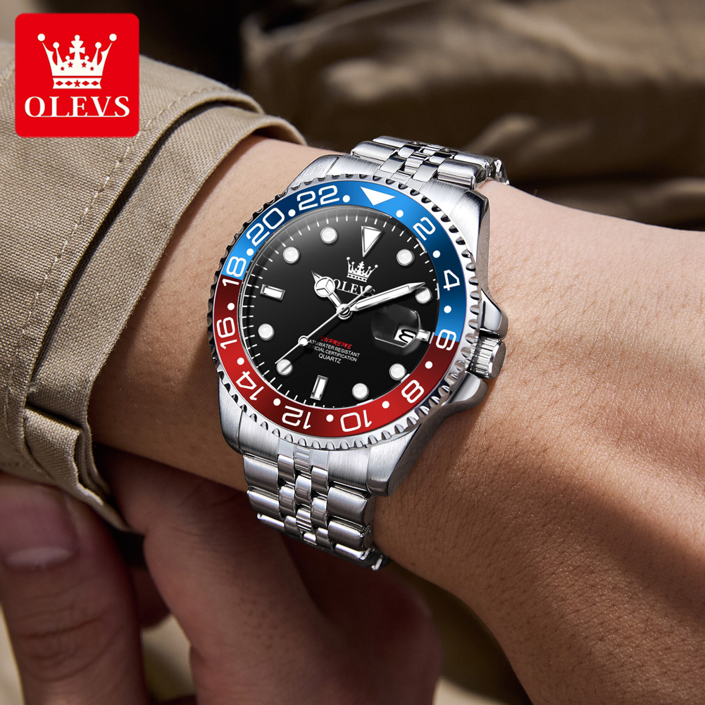 OLEVS 5657 Original Brand Men' - مراجعة Luxury Watch For Men وسعره