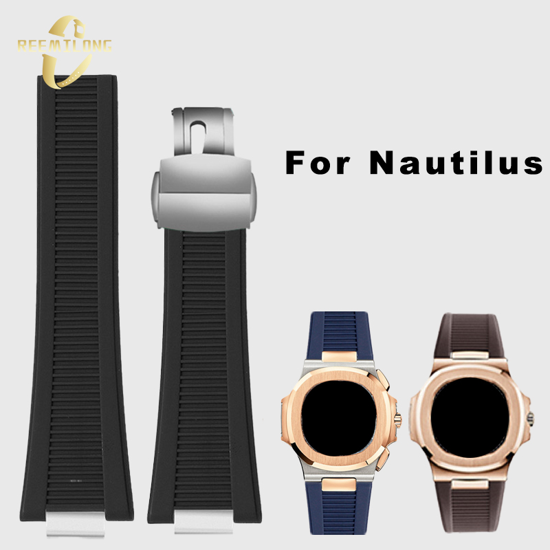 Silicone rubber watch strap 25 - مراجعة Luxury Watch Patek Philippe وسعره