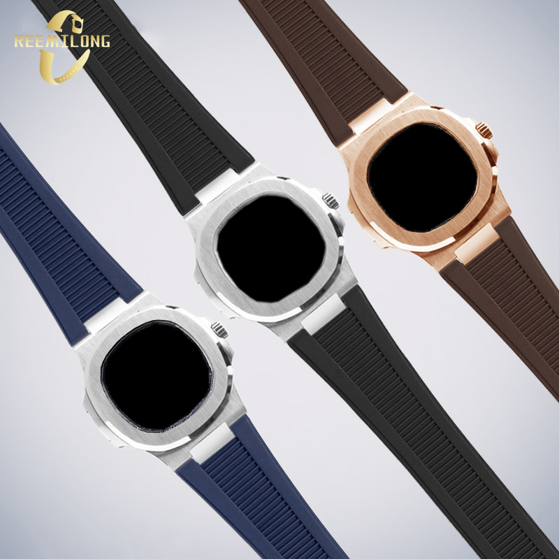 Silicone rubber watch strap 25 - مراجعة Luxury Watch Patek Philippe وسعره