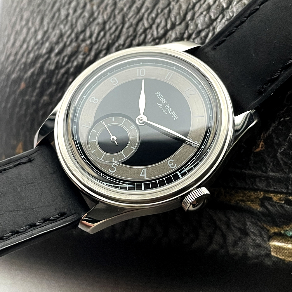 High-end men's 38MM watch blac - مراجعة Cloisonne Enamel Dial وسعره