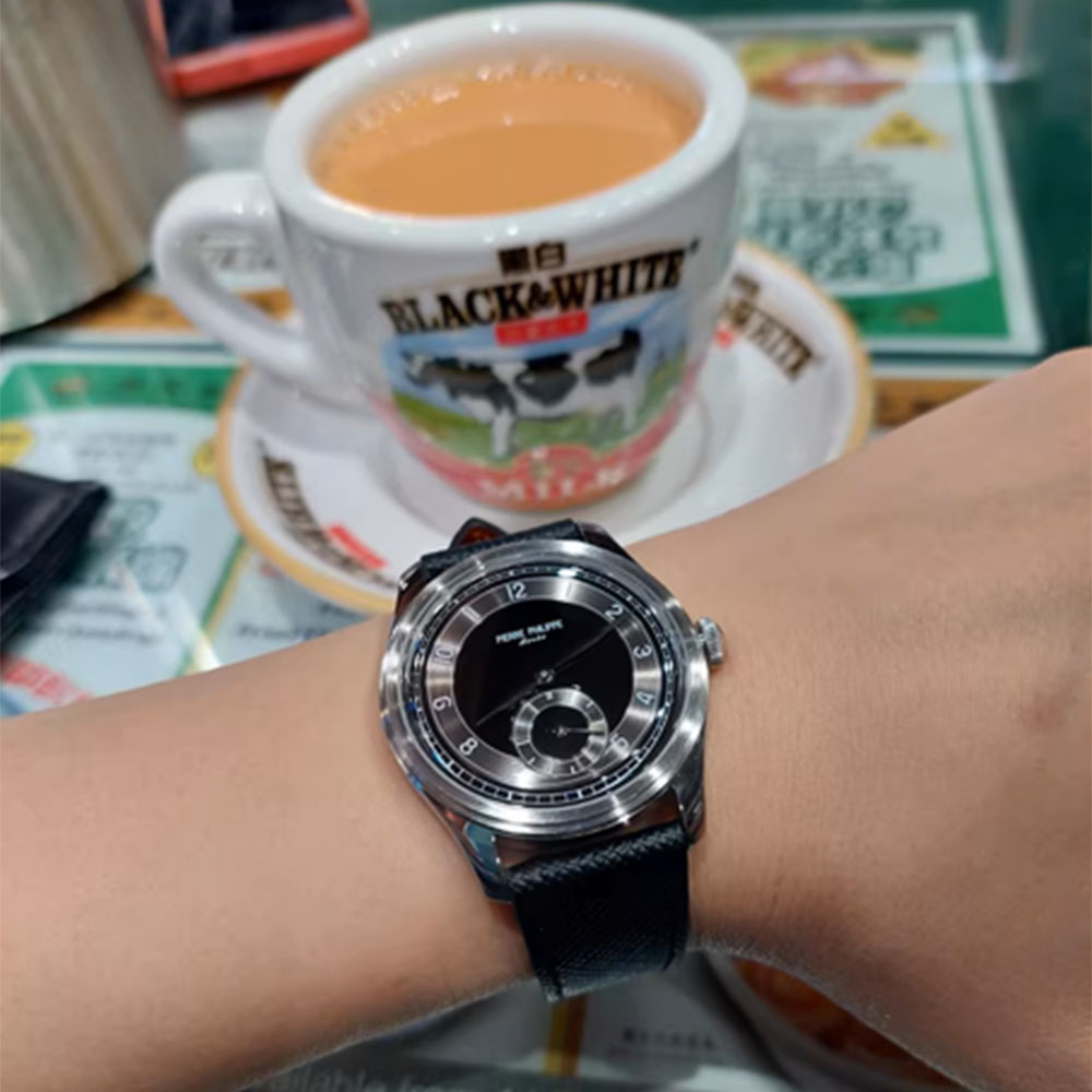 High-end men's 38MM watch blac - مراجعة Cloisonne Enamel Dial وسعره
