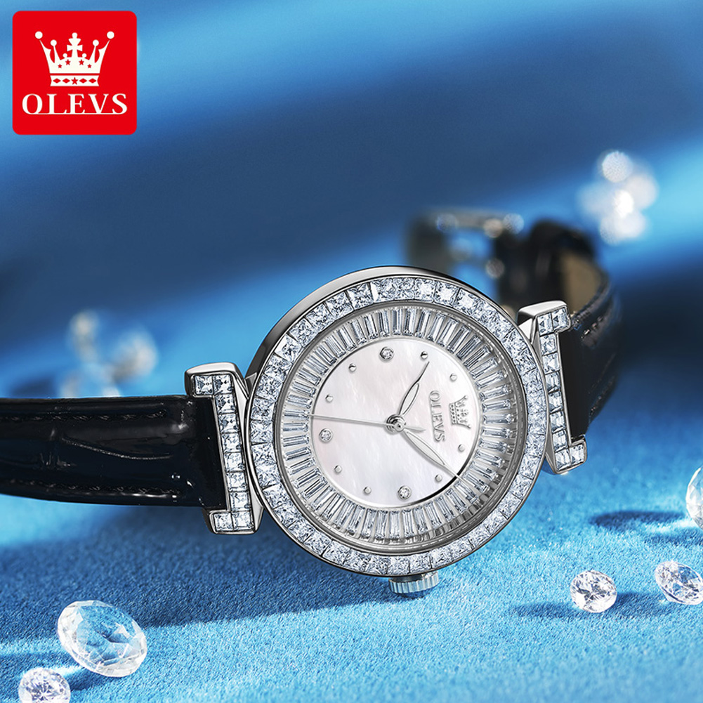 OLEVS 9983 Women's Watches Lig - مراجعة Luxury Watch With Leather Strap وسعره