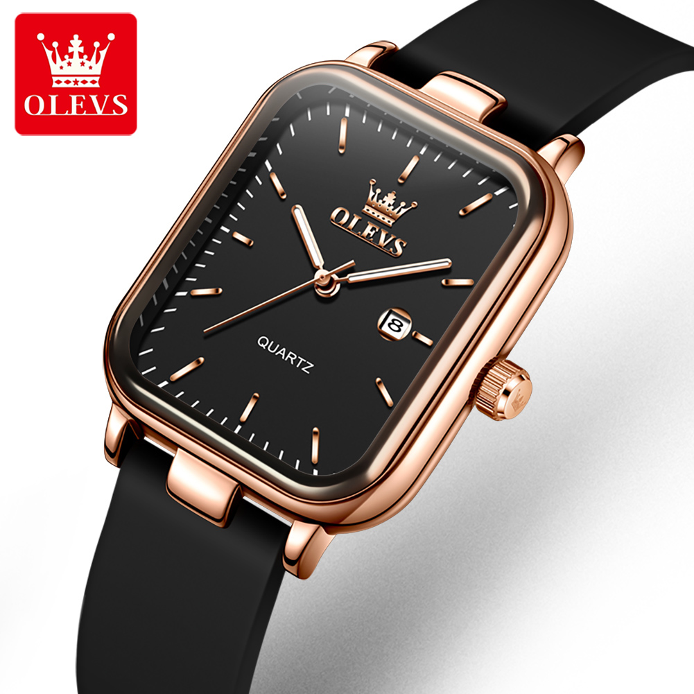 OLEVS Luxury Watch For Woman R - مراجعة Luxury Watch Square وسعره