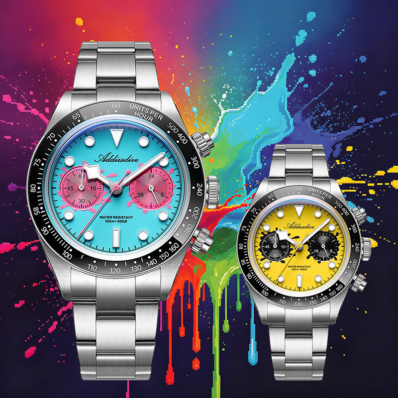 ADDIESDIVE 40mm Fashion Men's  - مراجعة Zero Luxury Watch وسعره