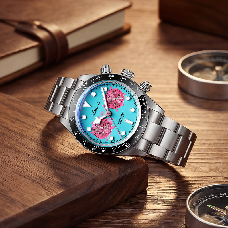 ADDIESDIVE 40mm Fashion Men's  - مراجعة Zero Luxury Watch وسعره