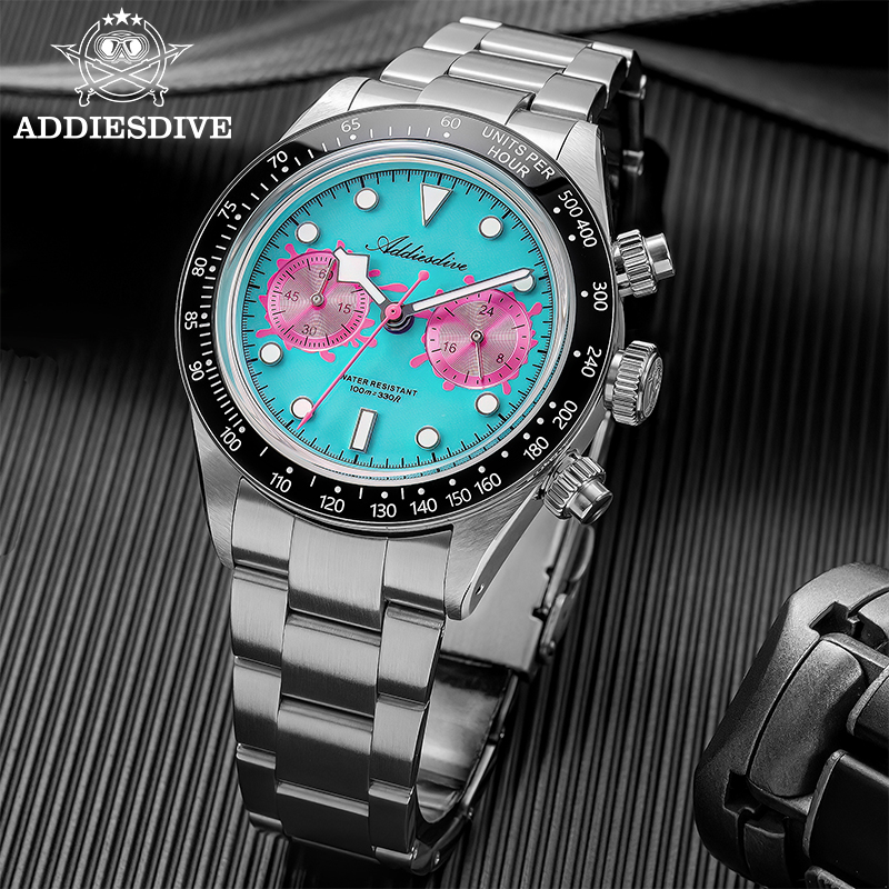 ADDIESDIVE 40mm Fashion Men's  - مراجعة Zero Luxury Watch وسعره