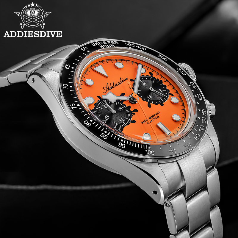 ADDIESDIVE New Quartz Chronogr - مراجعة Zero Luxury Watch وسعره
