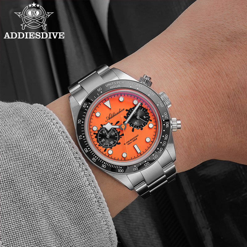 ADDIESDIVE New Quartz Chronogr - مراجعة Zero Luxury Watch وسعره