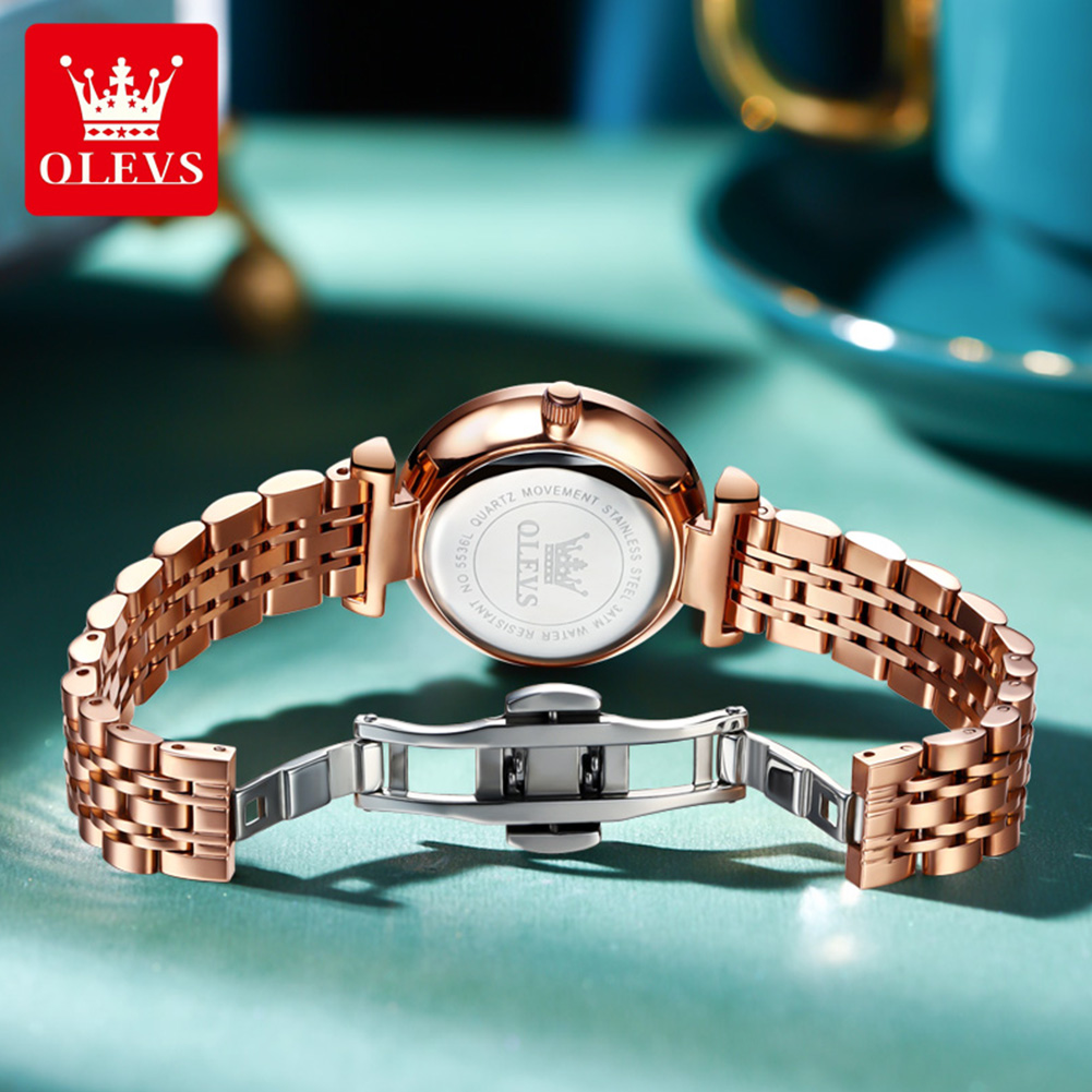 OLEVS brand beautiful women's  - مراجعة Luxury Watch وسعره