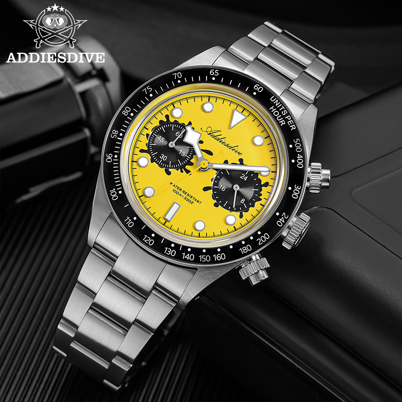 ADDIESDIVE VK64 Watches Men Ne - مراجعة Zero Luxury Watch وسعره