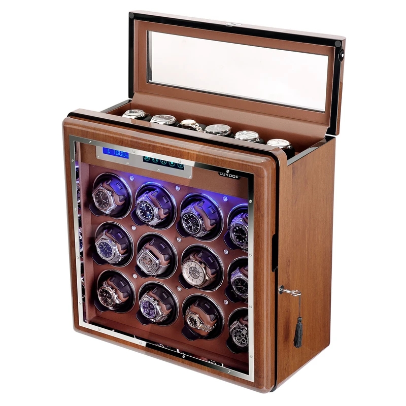 Watch Winder Safe Box Cabinet  - مراجعة Luxury Watch Box وسعره
