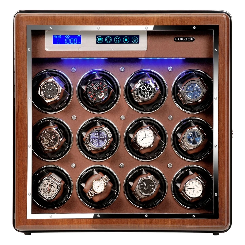 Watch Winder Safe Box Cabinet  - مراجعة Luxury Watch Box وسعره