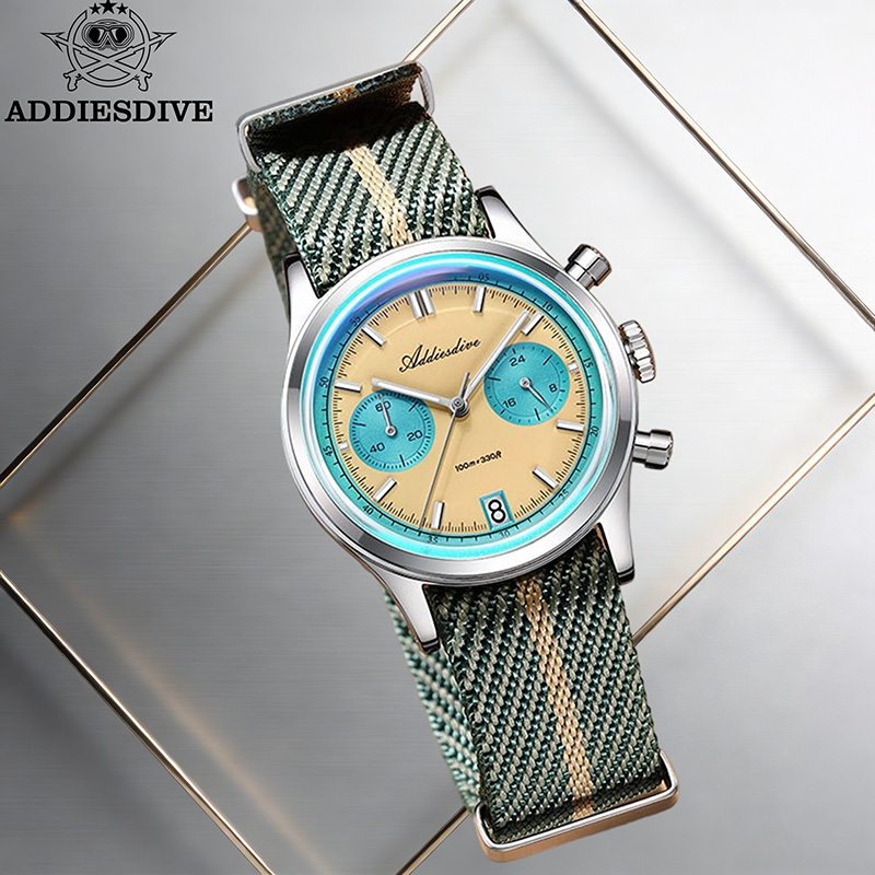 ADDIESDIVE Luxury Men Watch Do - مراجعة Zero Luxury Watch وسعره