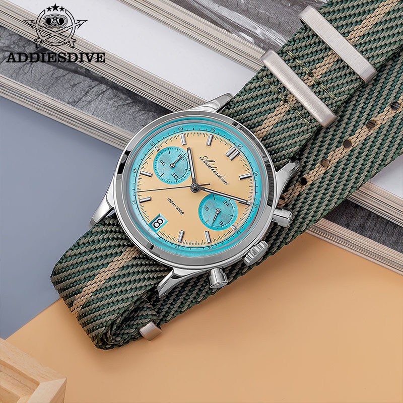ADDIESDIVE Luxury Men Watch Do - مراجعة Zero Luxury Watch وسعره