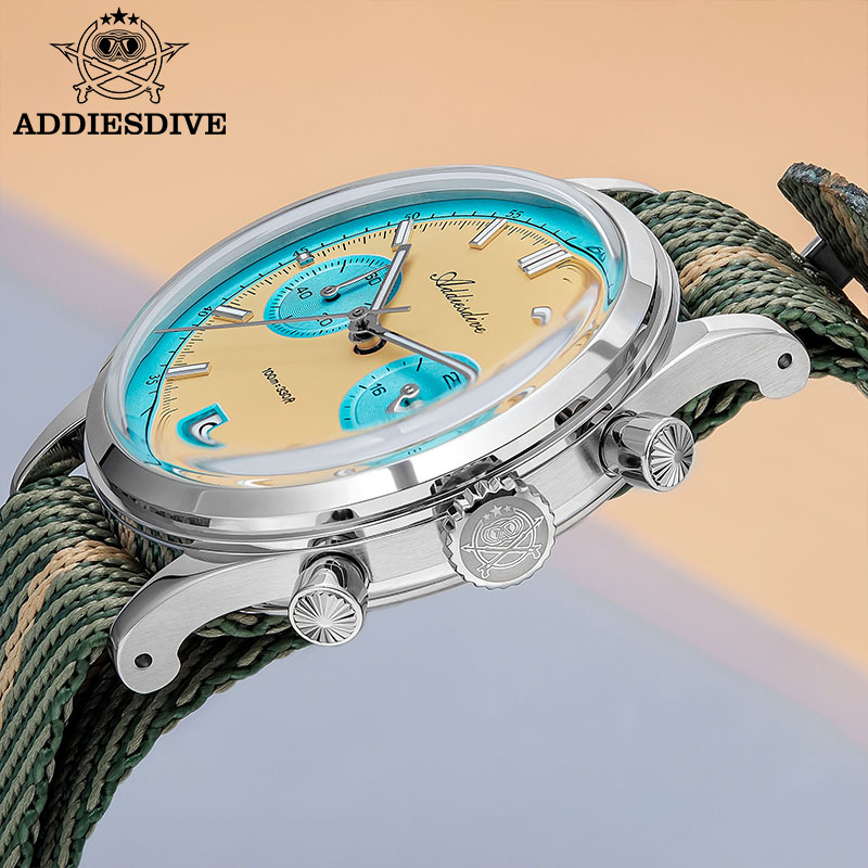 ADDIESDIVE Luxury Men Watch Do - مراجعة Zero Luxury Watch وسعره