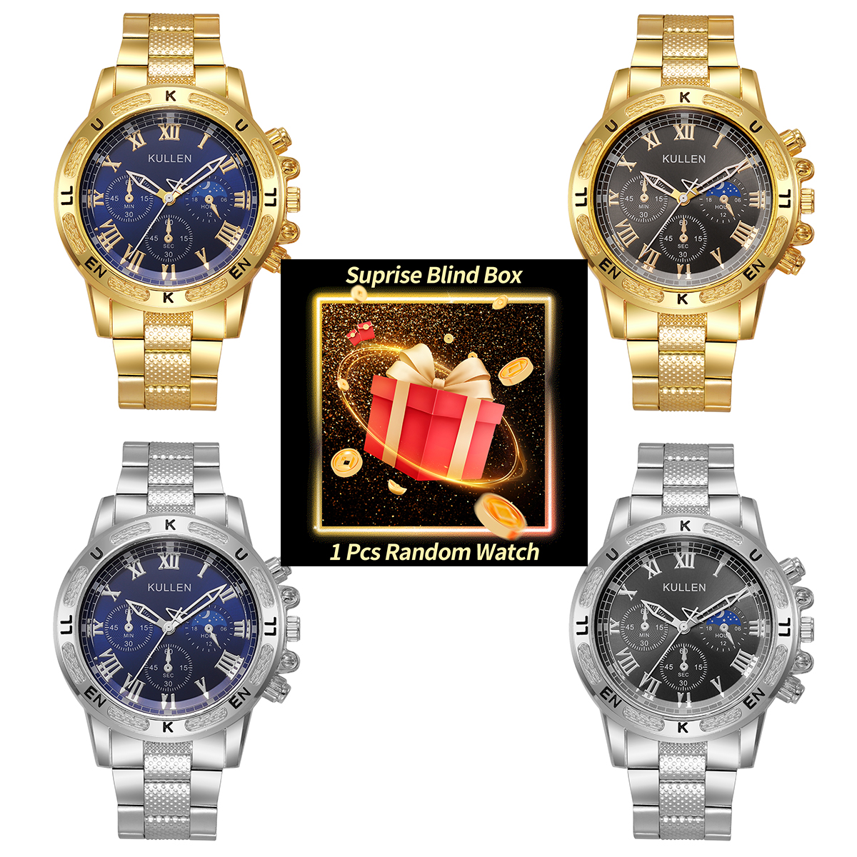 1PC Surprise Mystery Watch Bli - مراجعة Luxury Watch Box وسعره