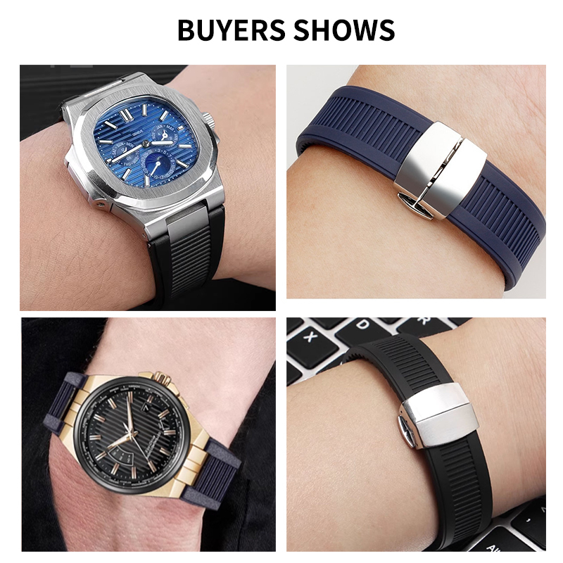 Luxury Silicone Watch Strap fo - مراجعة Luxury Watch Patek Philippe وسعره