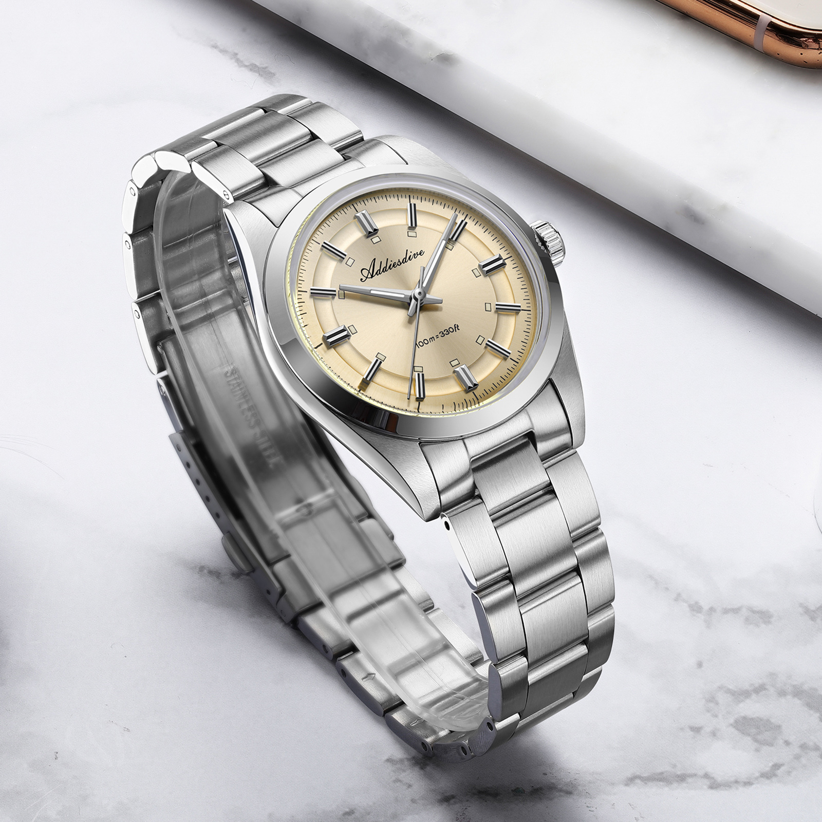 ADDIESDIVE Super Luminous Japa - مراجعة Luxury Watch Box وسعره