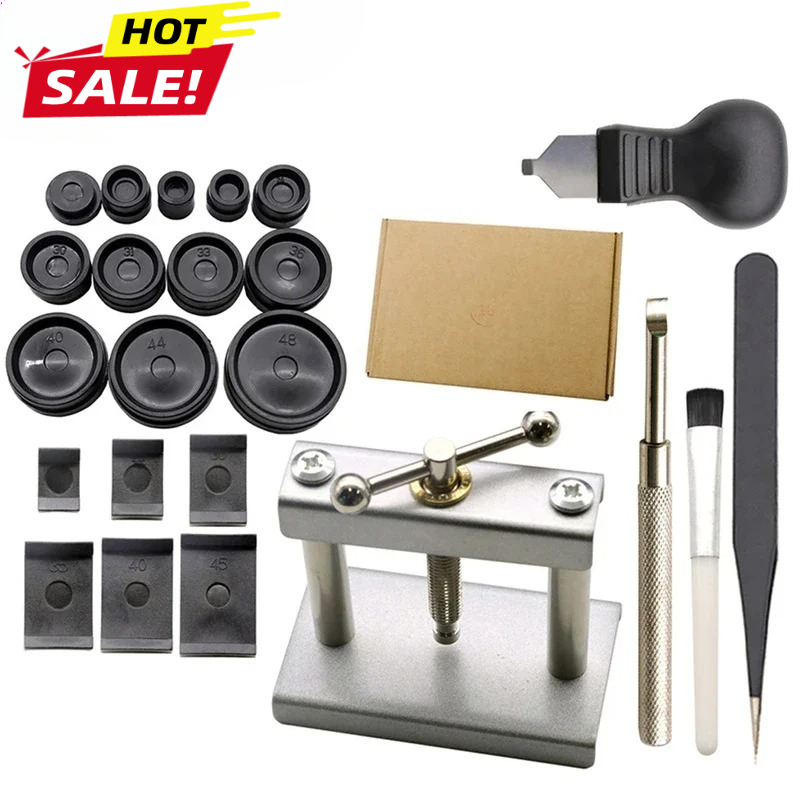 23PCS Professional Watch Press - مراجعة Luxury Watch Cleaning Kit وسعره