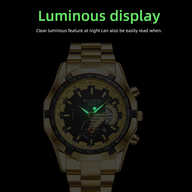Luxury Brand Man Watch Waterpr - مراجعة Luxury Watch Name وسعره