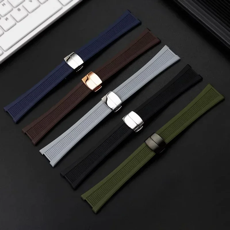 Silicone rubber watch strap 25 - مراجعة Luxury Watch Patek Philippe وسعره