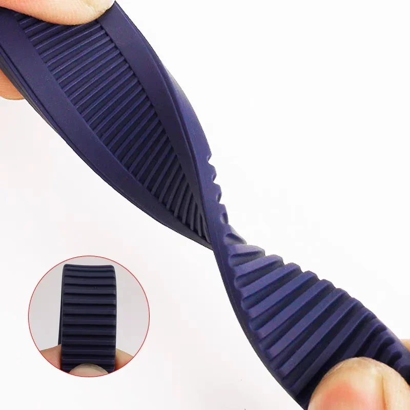Silicone rubber watch strap 25 - مراجعة Luxury Watch Patek Philippe وسعره